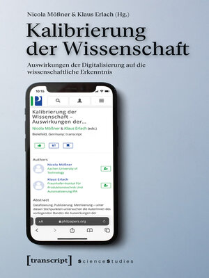 cover image of Kalibrierung der Wissenschaft